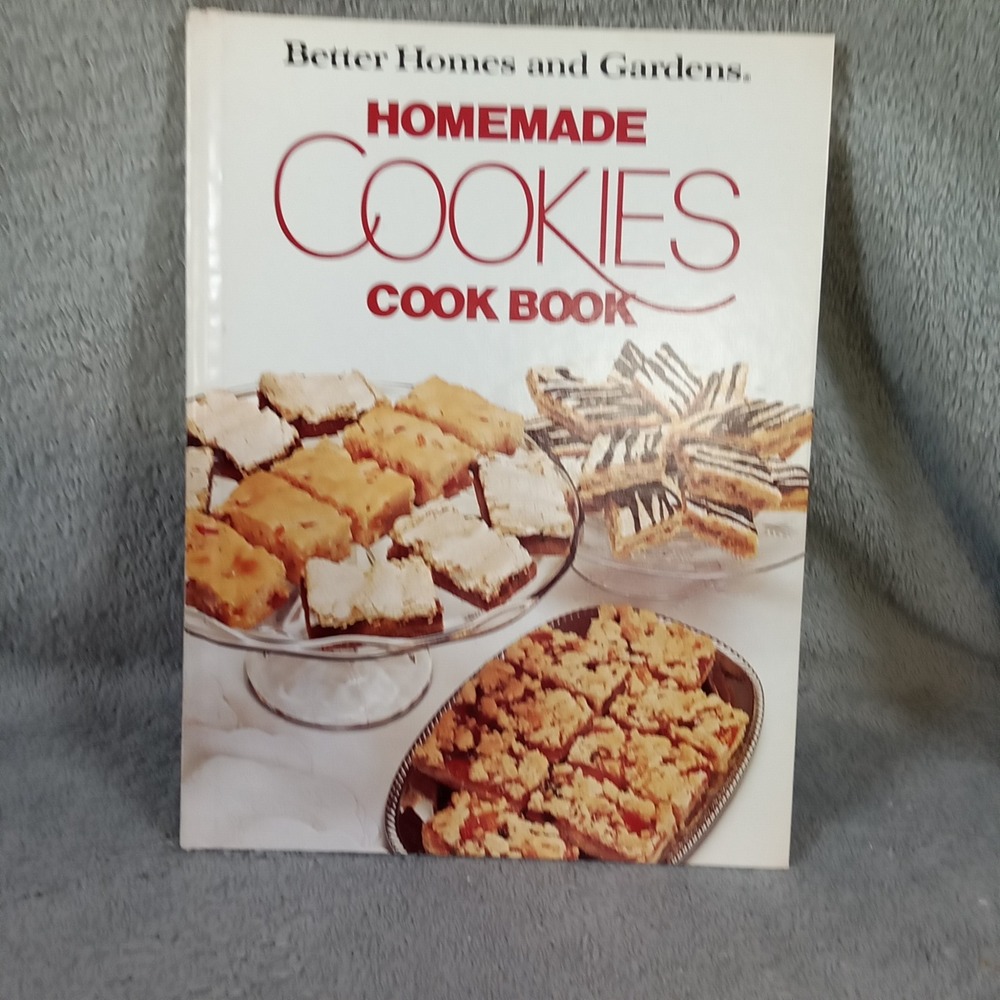 Better Homes and Gardens Homemade‎ Cookies Cook Book 1982 Large Format Edition